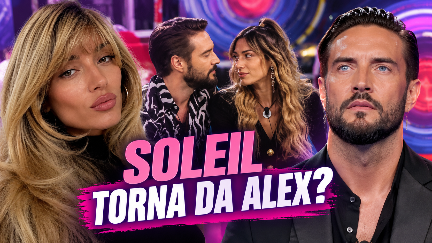 Soleil Sorge torna al Grande Fratello Vip? Alex Belli è nella Casa e il passato torna a galla